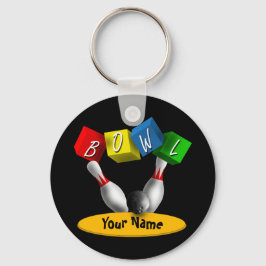Bowl a Rama Bowling Nyckelring