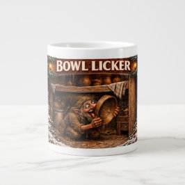 Bowl Licker Icelandic Yule Lad Jumbo Mugg