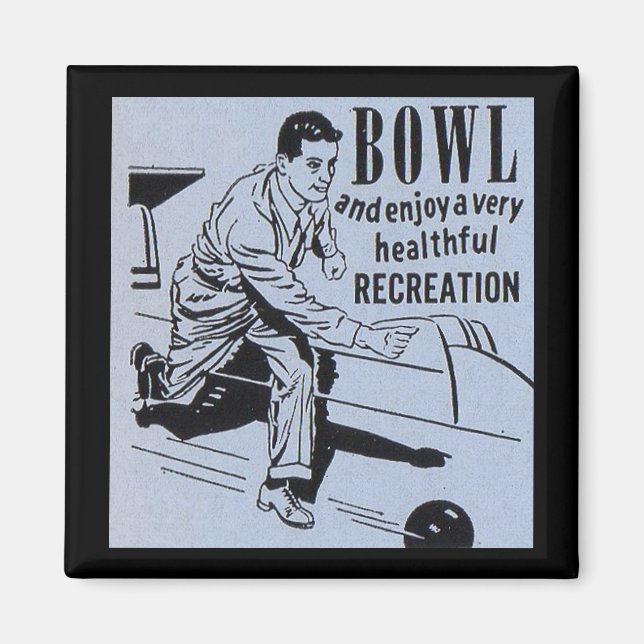 Bowl och Enjoy... Magnet (Framsidan)