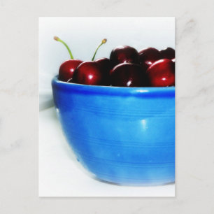 Bowl of Cherries Vykort
