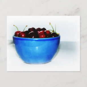Bowl of Cherries Vykort