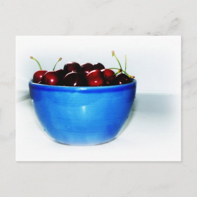 Bowl of Cherries Vykort (Framsida)