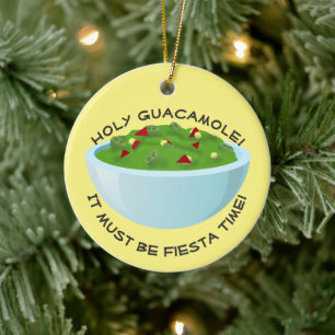 Bowl of Guacamole Julgransprydnad Keramik