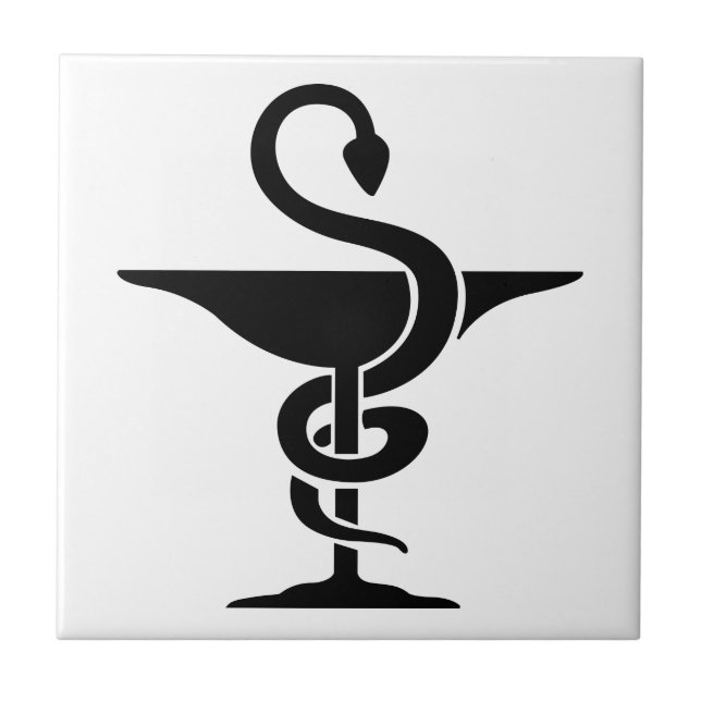 Bowl of Hygieia Kakelplatta (Framsidan)