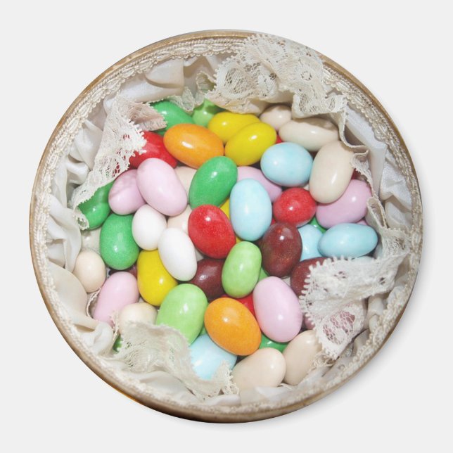 Bowl of Jelly Beans Magnet (Framsidan)