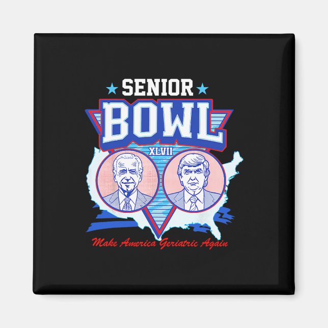 Bowl Xlvii Trump Fortsatt omröstning dömd Felon 20 Magnet (Framsidan)