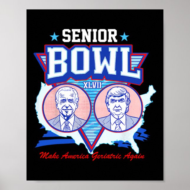 Bowl Xlvii Trump Röstar Fortfarande Dömd Felon 202 Poster (Framsidan)