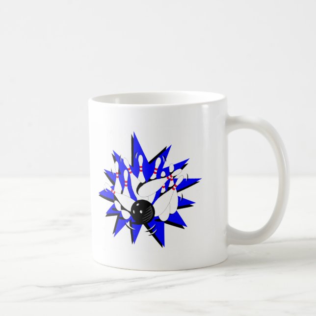 Bowla (strejka) kaffemugg (Höger)