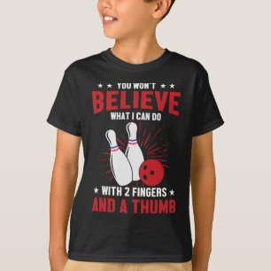 Bowlare Sportcitat Roliga Bowlingälskare T Shirt