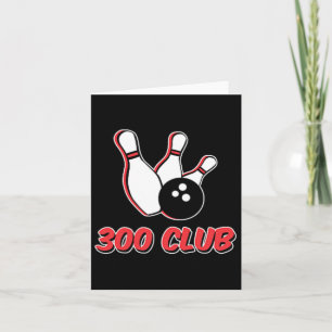 Bowlareare 300-Klubbens Logotyp T-rt Kort