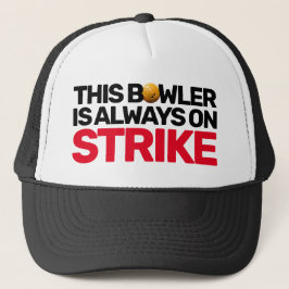 Bowlareare alltid på Strejka Roligt Bowling Team Keps