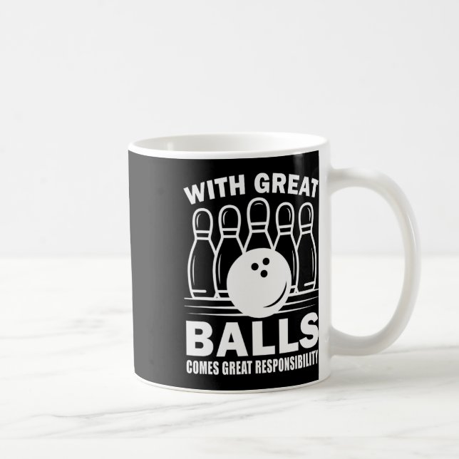 Bowlareare Bowli med Underbart Underbart ansvar Kaffemugg (Höger)