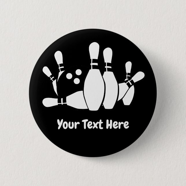 Bowlareare Bowling Ball Stift Anpassningsbar Knapp (Framsida)