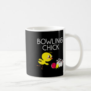 Bowlareare Bowlingdesign för flickor Kvinnor Kaffemugg