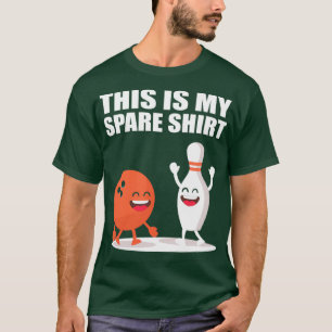 Bowlareare Coach Gift med min Spare Funny Bowlingb T Shirt