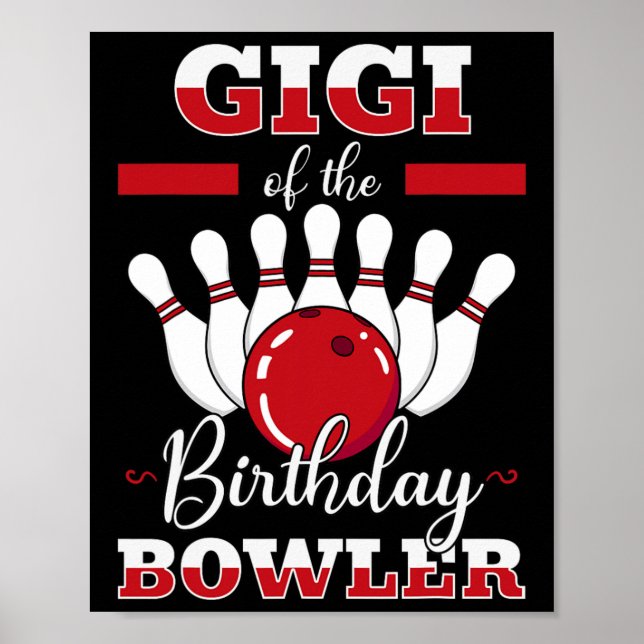 Bowlareare dagsljus Bowling Party Cel Poster (Framsidan)