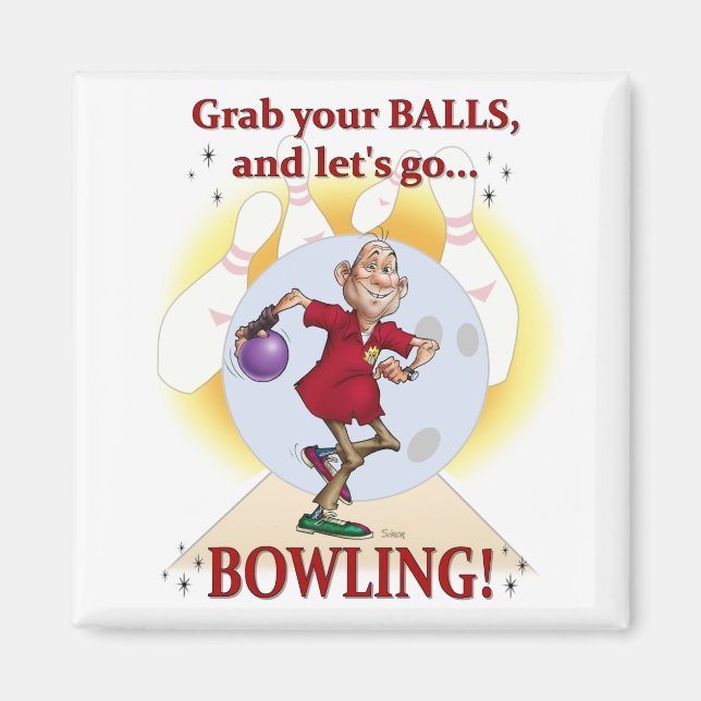 Bowlareare Magnet (Framsidan)