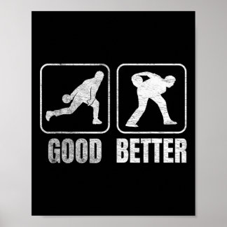 Bowlareare Manar Kvinnor i barn Poster