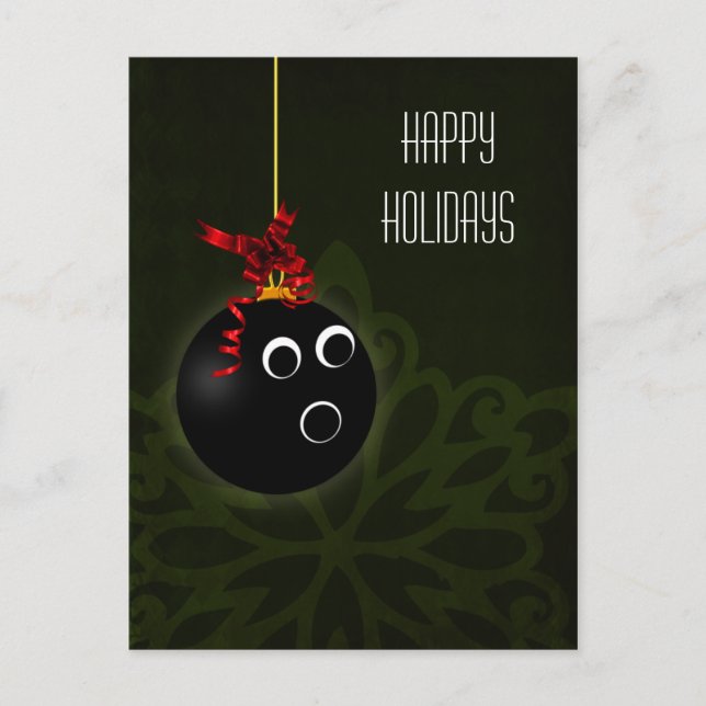 bowlareare möten i OLIDAY Helg Vykort (Framsida)