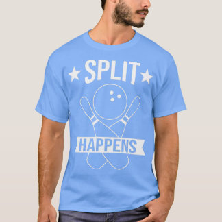 Bowlareare sportsgångare Delning Happens Bowling T Shirt
