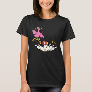 Bowlareare Strejka Bowling Team Bowling Stift Flam T Shirt
