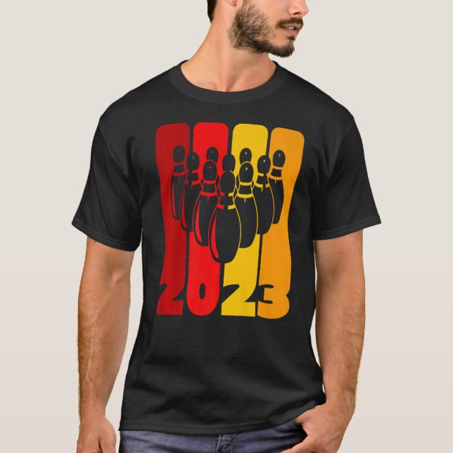 Bowlareare team för stiftelse och Bowling 2023 Fle T Shirt (Framsida)