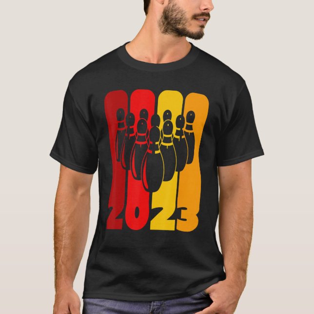 Bowlareare team för stiftelse och Bowling 2023 Fle T Shirt (Framsida)