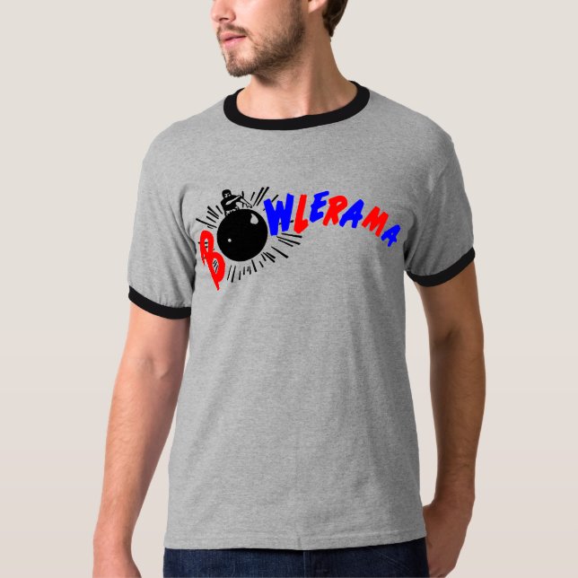 bowlerama t-shirt (Framsida)