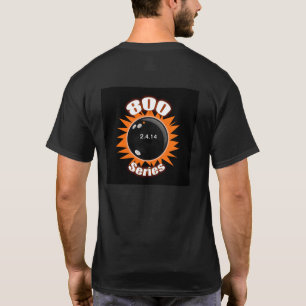 Bowler's 800 Series in Black and Orange Tee Shirt