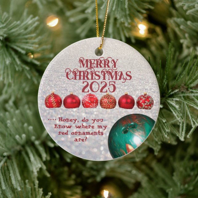 Bowlers Funny Ornament (Träd)