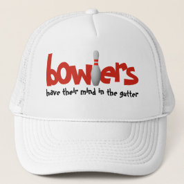 Bowlers Mind in Gutter Roligt Bowling Keps