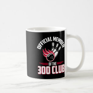 Bowling 300 Tröja 300 Klubb Medlem Rolig Bowler Gi Kaffemugg
