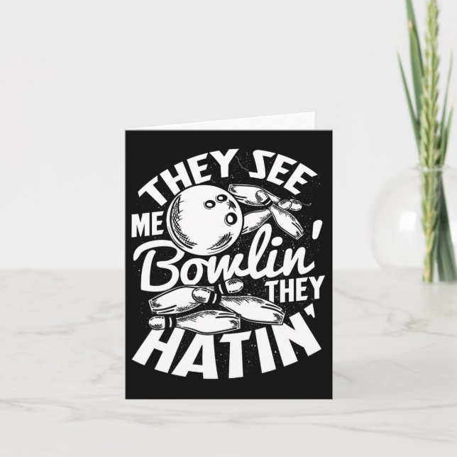 Bowling Alley Stift Spare Strejka 1 Kort (Framsida)