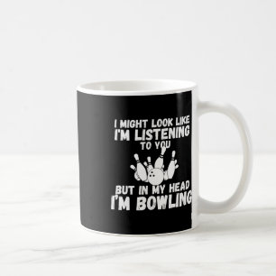 Bowling Älskare Manar Women Kids Tonåring Boys Gir Kaffemugg