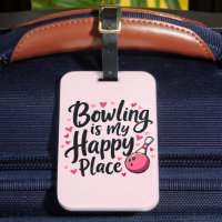 Bowling Älskare Söt Retro Estetik Sportdesign