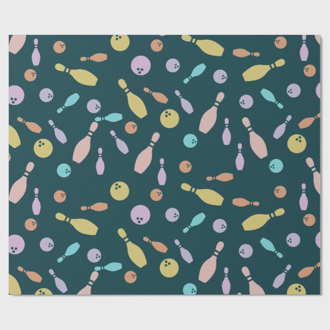 Bowling and Ball Pattern Presentpapper (Platt)