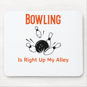 Bowling är Höger upp min Alley Musmatta