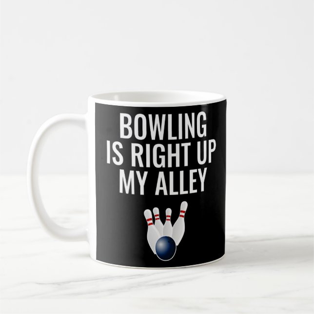 Bowling är Höger upp min allians Kaffemugg (Vänster)