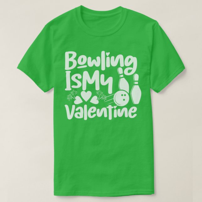 Bowling är utformningen av Strejka Kärlek för cs D T Shirt (Design framsida)