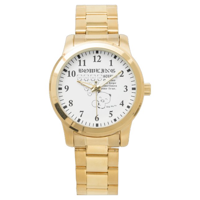 Bowling Armbandsur (Framsida)