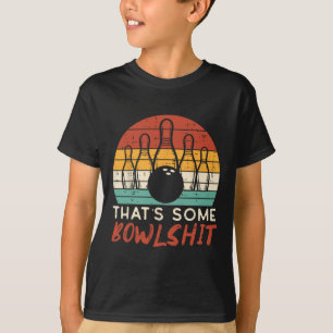 Bowling Att lite Bowl Sunset Retro Bowlareare Mana T Shirt