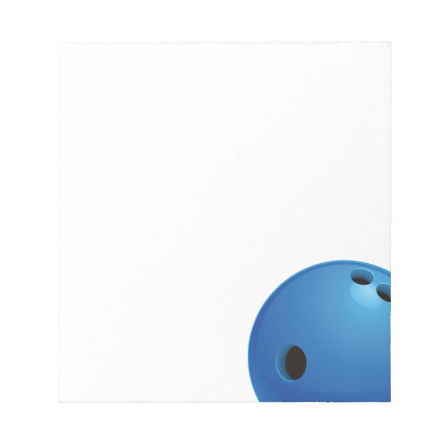 Bowling Ball Anteckningsblock (Framsida)