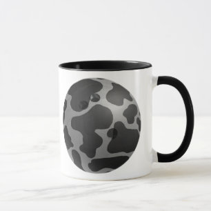 Bowling Ball Cow Grått Mugg