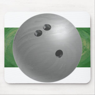 Bowling Ball Grått Musmatta