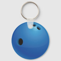 Bowling Ball Keychain