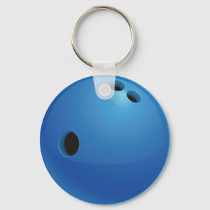 Bowling Ball Keychain Nyckelring