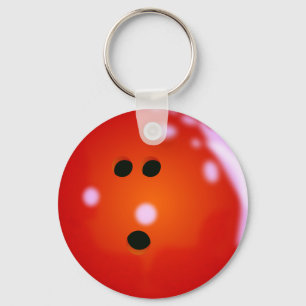 Bowling Ball Keychain Nyckelring