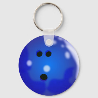 Bowling Ball Keychain Nyckelring