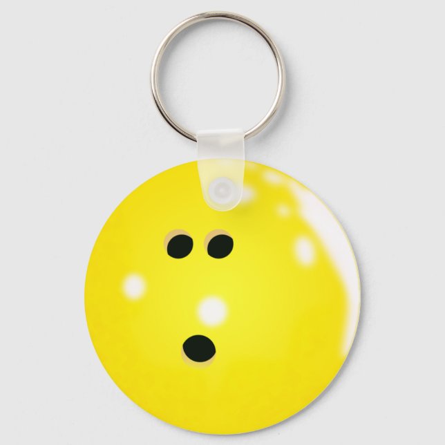 Bowling Ball Keychain Nyckelring (Framsida)
