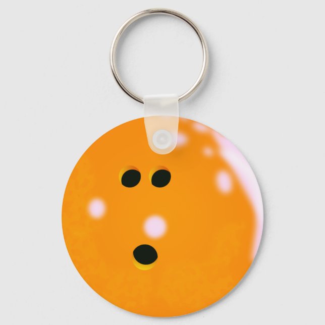 Bowling Ball Keychain Nyckelring (Framsida)